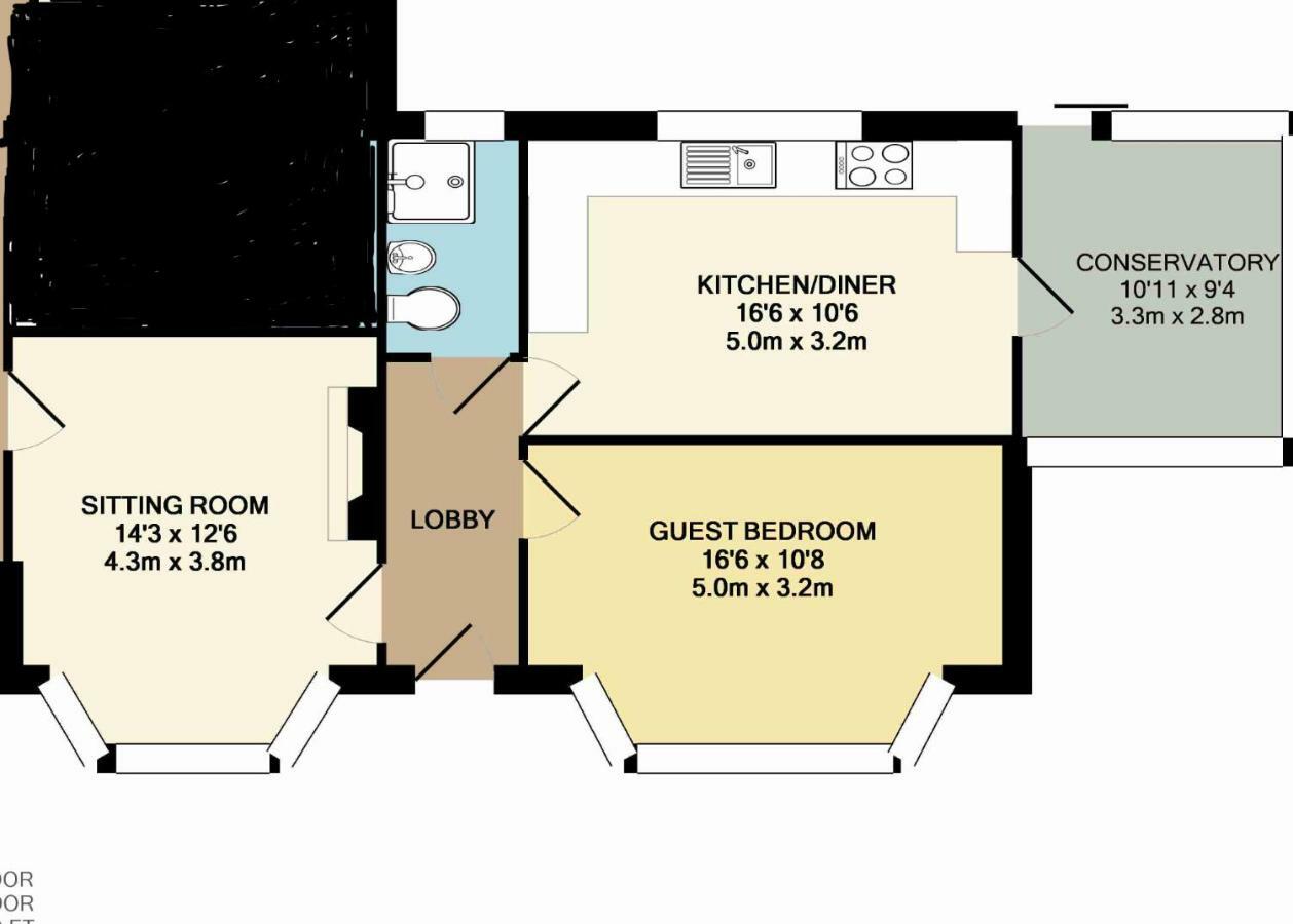 Fernbank Suite Sheffield Esterno foto